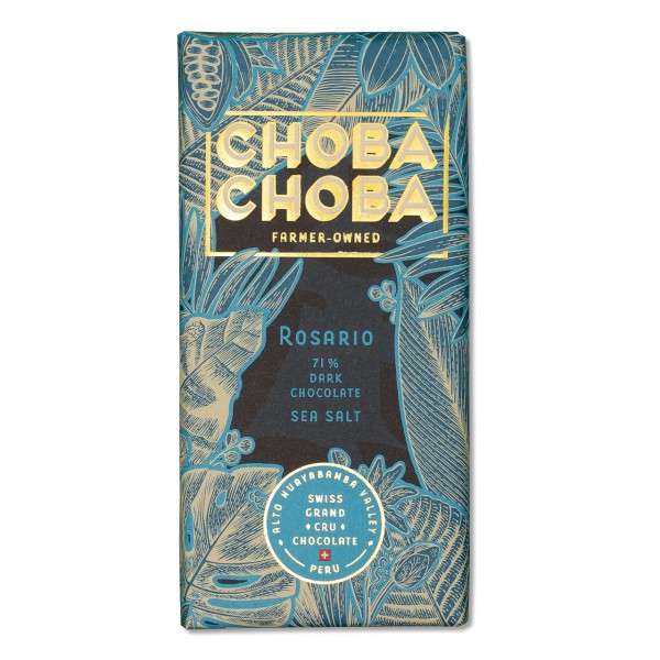 Rosario 71% Dark Chocolate Sea Salt