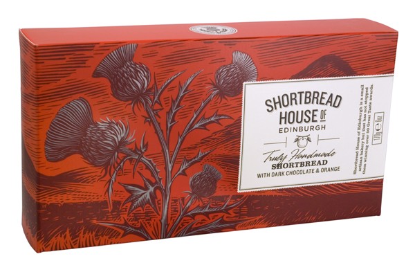 Shortbread Fingers Chocolate & Orange