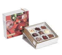 Bio 9er-Weihnachtspralinen-Selektion