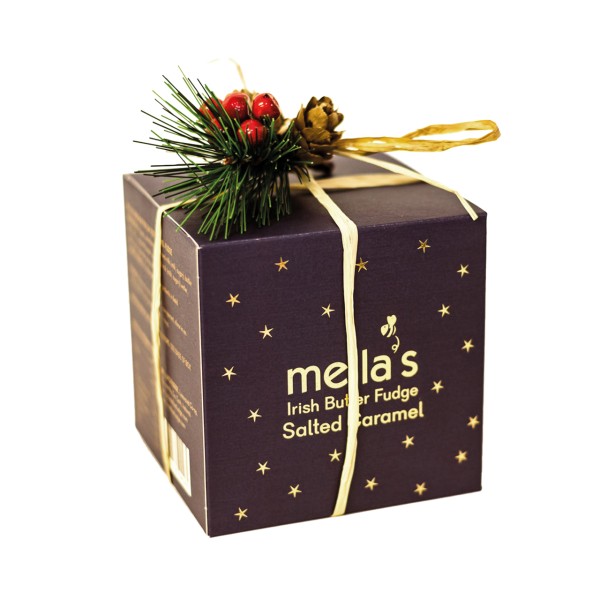 Mella’s Christmas Irish Butter Fudge Salted Caramel