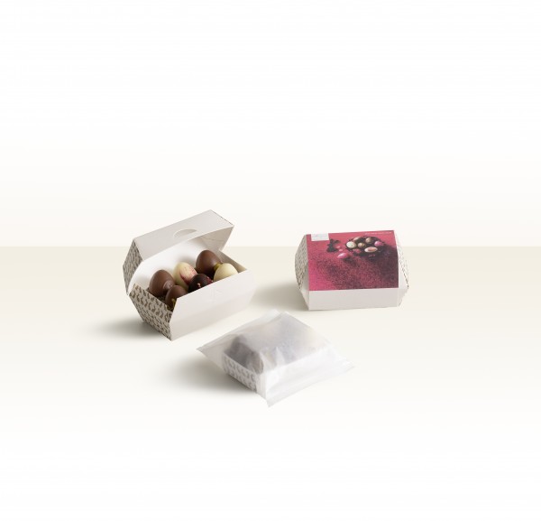 Bio 6er-Pralinen-Eierkartonbox