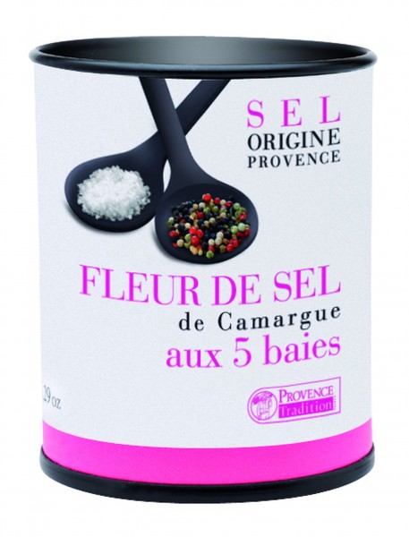 Fleur de Sel de Camargue aux 5 baies