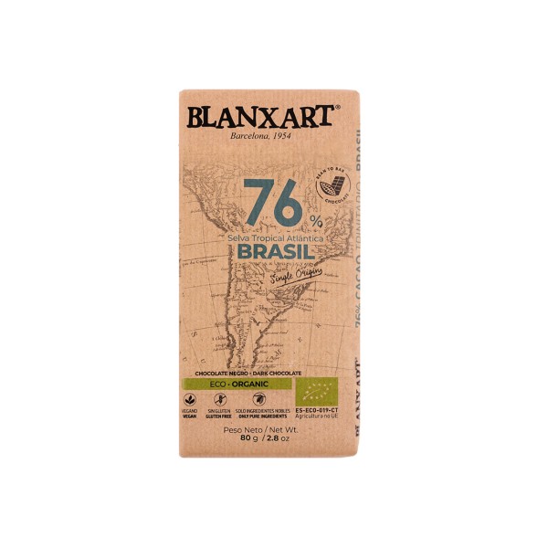 Brasil 76 % Selva Tropical Atlántica -80 g