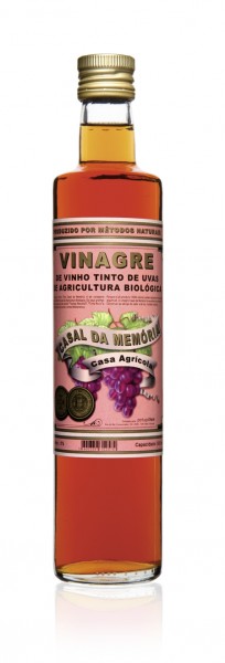Vinagre de Vinho Tinto de uvas agricultura biologico