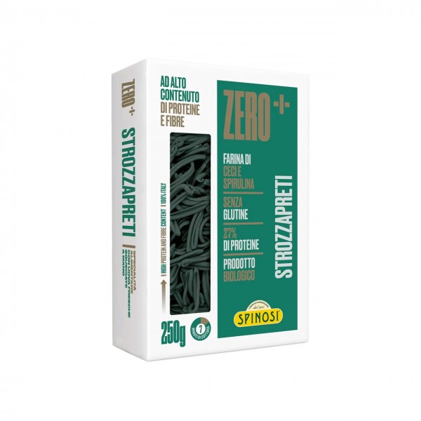 Strozzapetti Zero+ Farina di ceci e spirulina