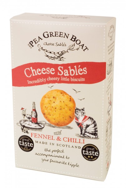 Cheese Sablés Fennel & Chilli