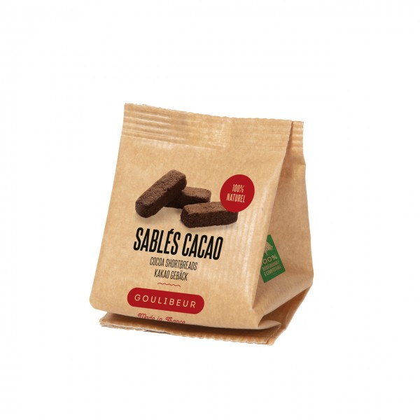 Sablés en vrac Cacao extra brût - 30g