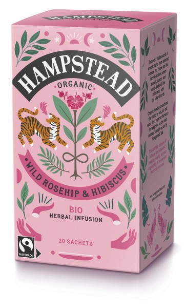 Organic Wild Rosehip & Hibiscus | Herbal Infusion