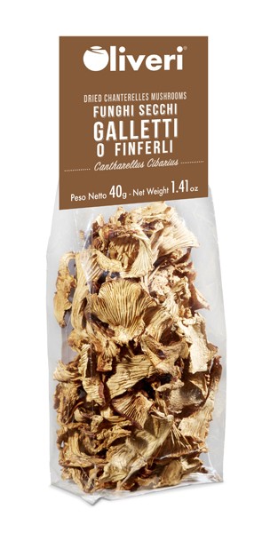 Funghi secchi galletti o finferli