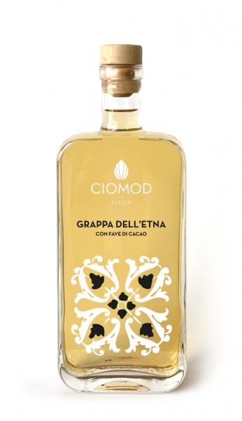 Grappa dell’Etna con Fave di Cacao