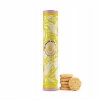 Mediterranean Lemon Shortbread - Tall Tin