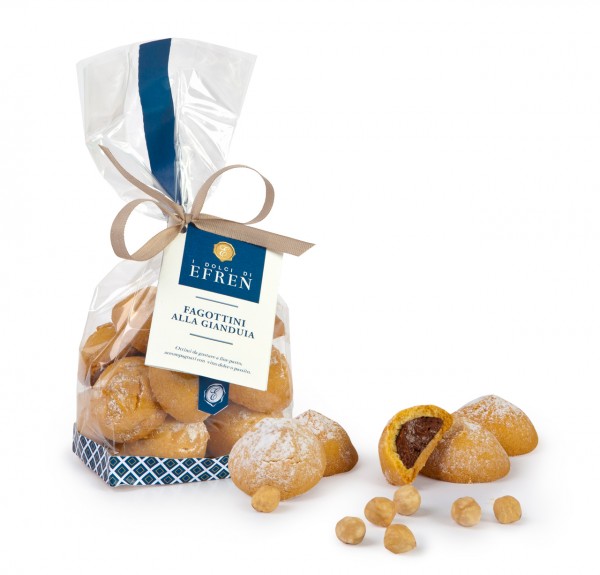 Fagottini alla crema gianduia