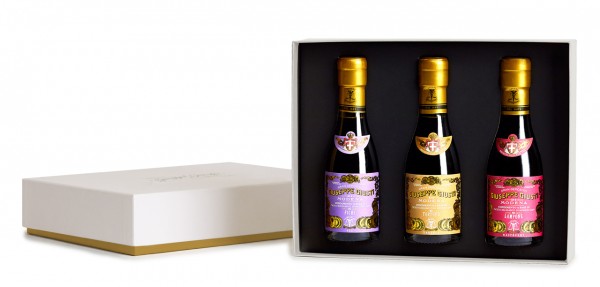 Tris Balsamici al Fico, Lampone, Tartufo