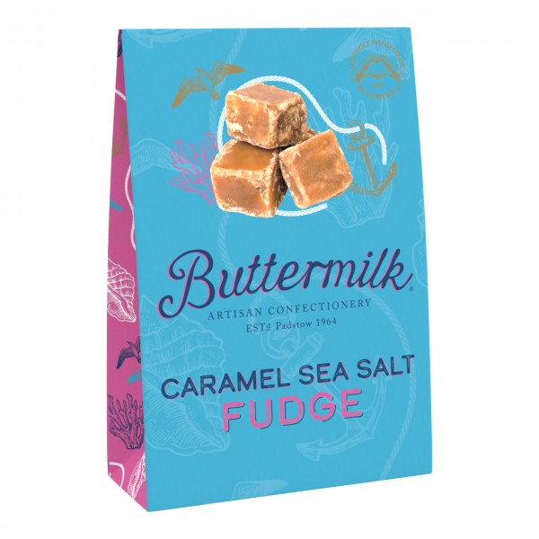 Caramel Sea Salt Fudge