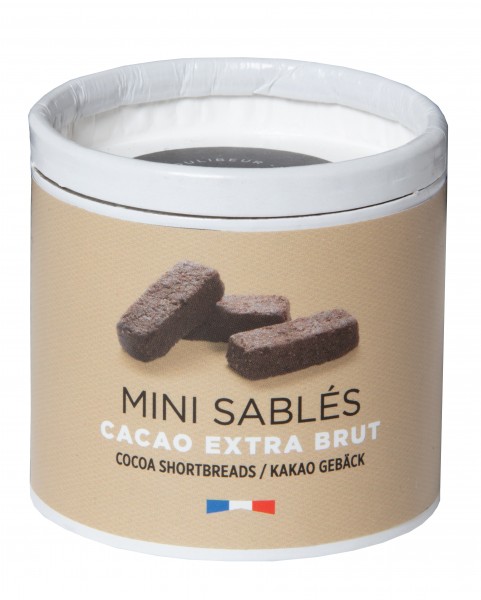 Mini Sablés Cacao Extra Brut