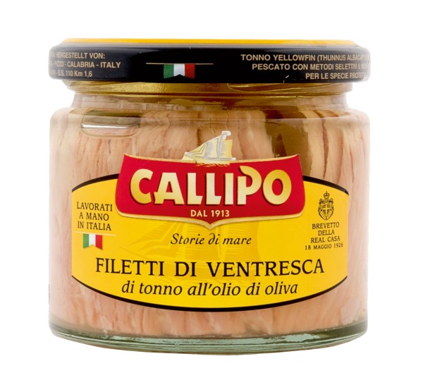 Filetti di Ventresca di Tonno all’olio di oliva