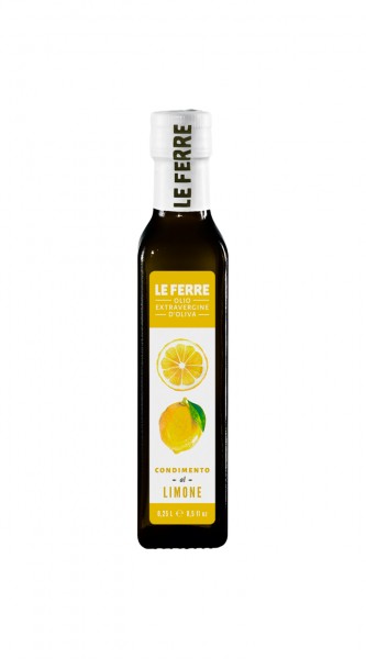 Limone - Condimento all’Olio Extravergine d’Oliva aromatizzato al limone - 0,25 l