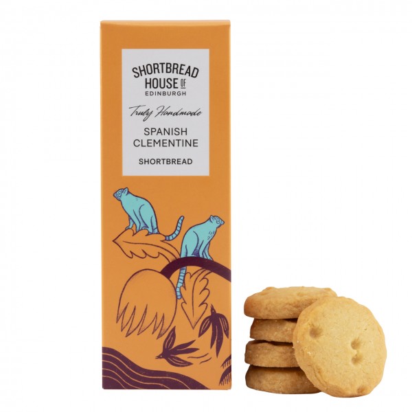 Shortbread Spanish Clementine – Eden Range 125 g