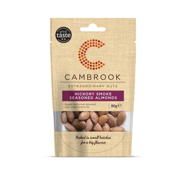 Brilliantly Baked Hickory Smoked Flavour Almonds | 80 g