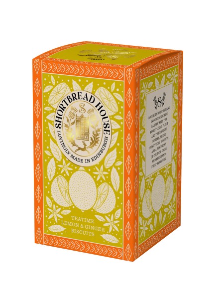 Teatime Lemon & Ginger Biscuits