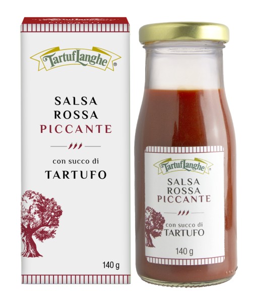 Salsa Rossa Piccante con Succo di Tartufo