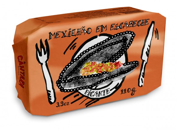 Mexilhao em escabeche picante