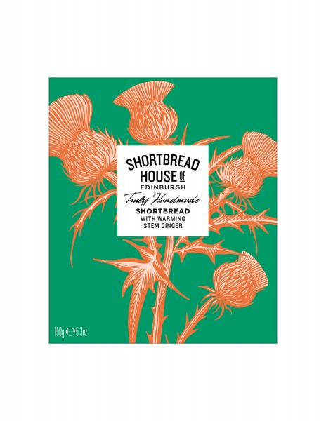 Shortbread Rounds with Stem Ginger