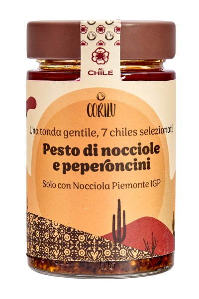 Pesto di nocciole e peperoncino