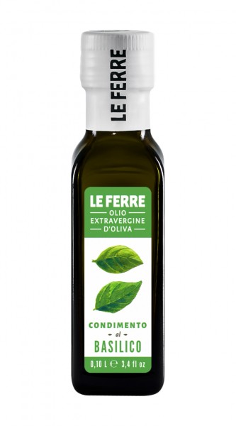 Basilico - Condimento all’Olio Extravergine d’Oliva aromatizzato al basilico - 0,10 l