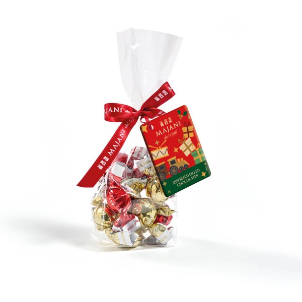 Christmas boules sacchetto regalo