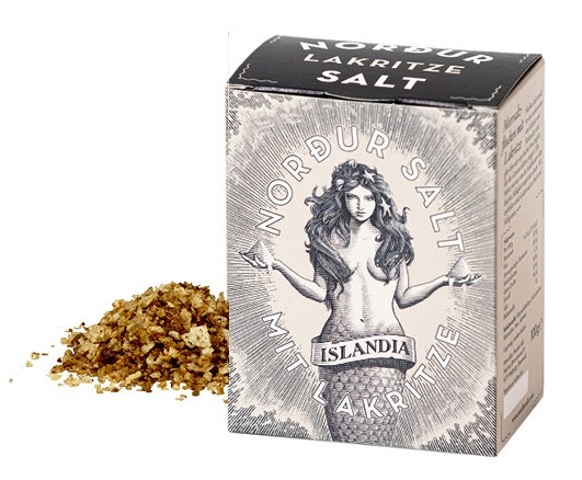 Liquorice Sea Salt Flakes