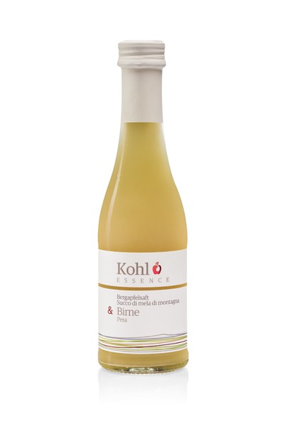 Bergapfelsaft (80%) mit Birne (20%)