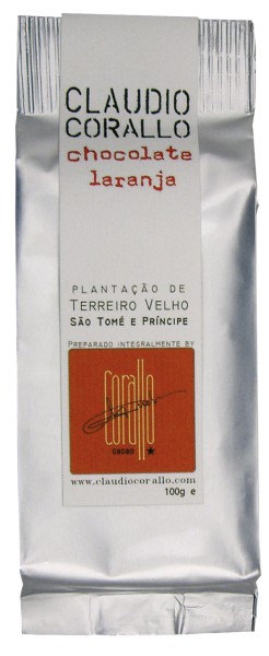 Chocolate laranja 70% - 100 g