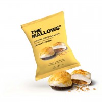 Caramel Filled Mallows + Cacao & sprinkled with Crunchy Toffee
