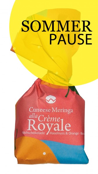Cuneesi con meringa alla crème royale