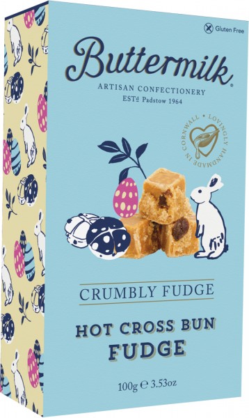 Hot Cross Bun Fudge