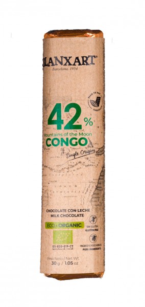 Congo 42 % Chocolate con leche eco