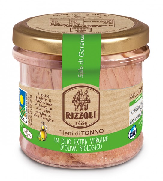 Filetti di Tonno in olio extravergine di oliva