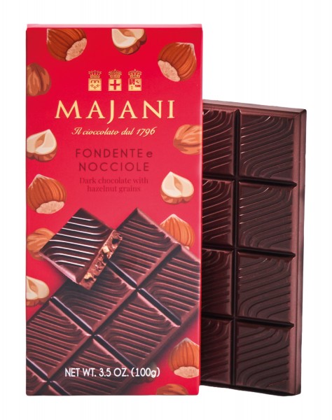Fondente con granella di nocciole
