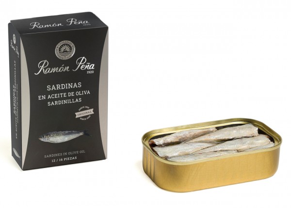 Sardinas en aceite de oliva Sardinillas 12/16
