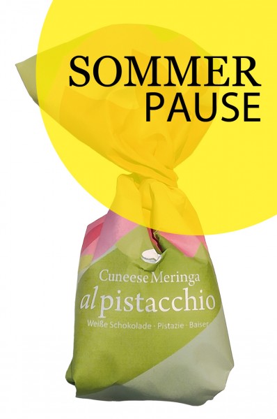 Cuneesi con meringa al pistacchio