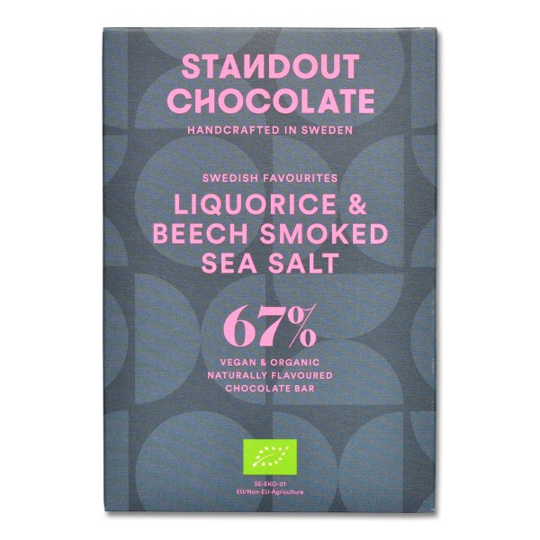 Liquorice & Beech Smoked Sea Salt 67%