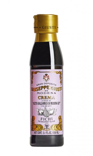 Crema a base di „Aceto Balsamico di Modena I.G.P.” e Fico