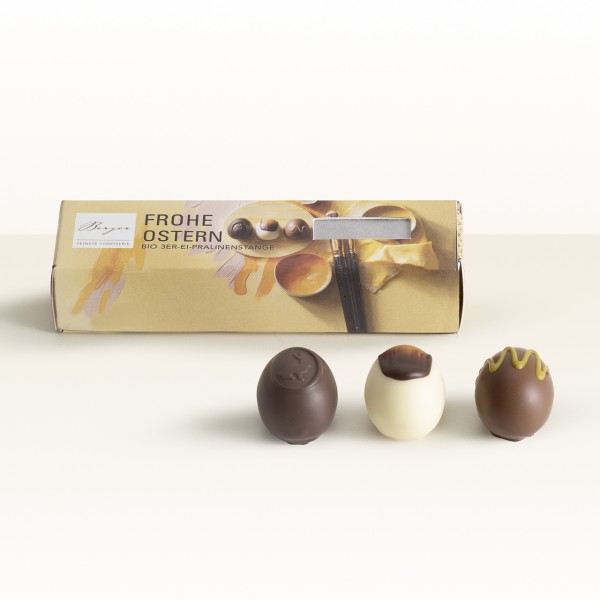 Bio 3er-Ei-Pralinenstange