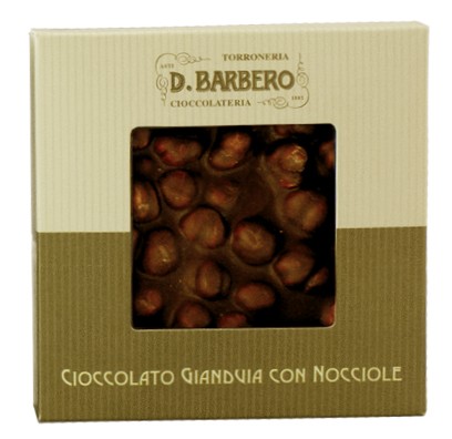 Cioccolato gianduja con nocciole