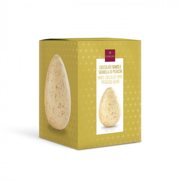 Uovo cioccolato bianco e pistacchio