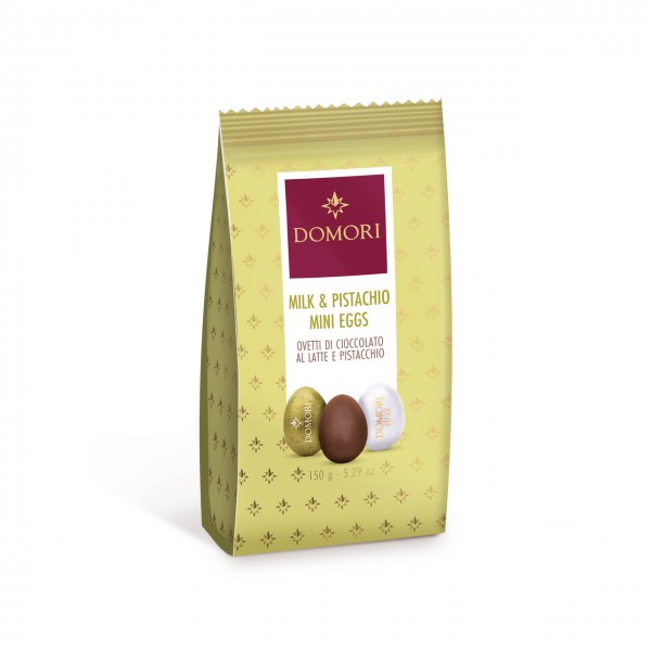 Sacchetto di ovetti gianduia e pistacchio