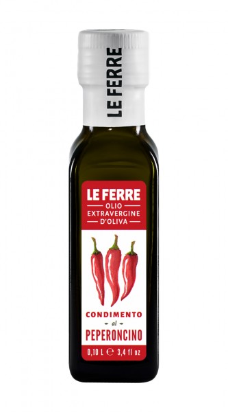 Perperoncino - Condimento all’Olio Extravergine d’Oliva aromatizzato al peperoncino - 0,10 l