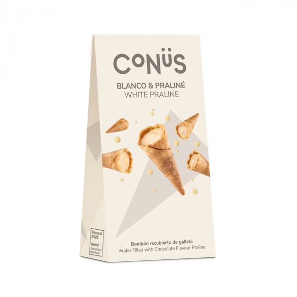 Conüs Choco blanco y praliné
